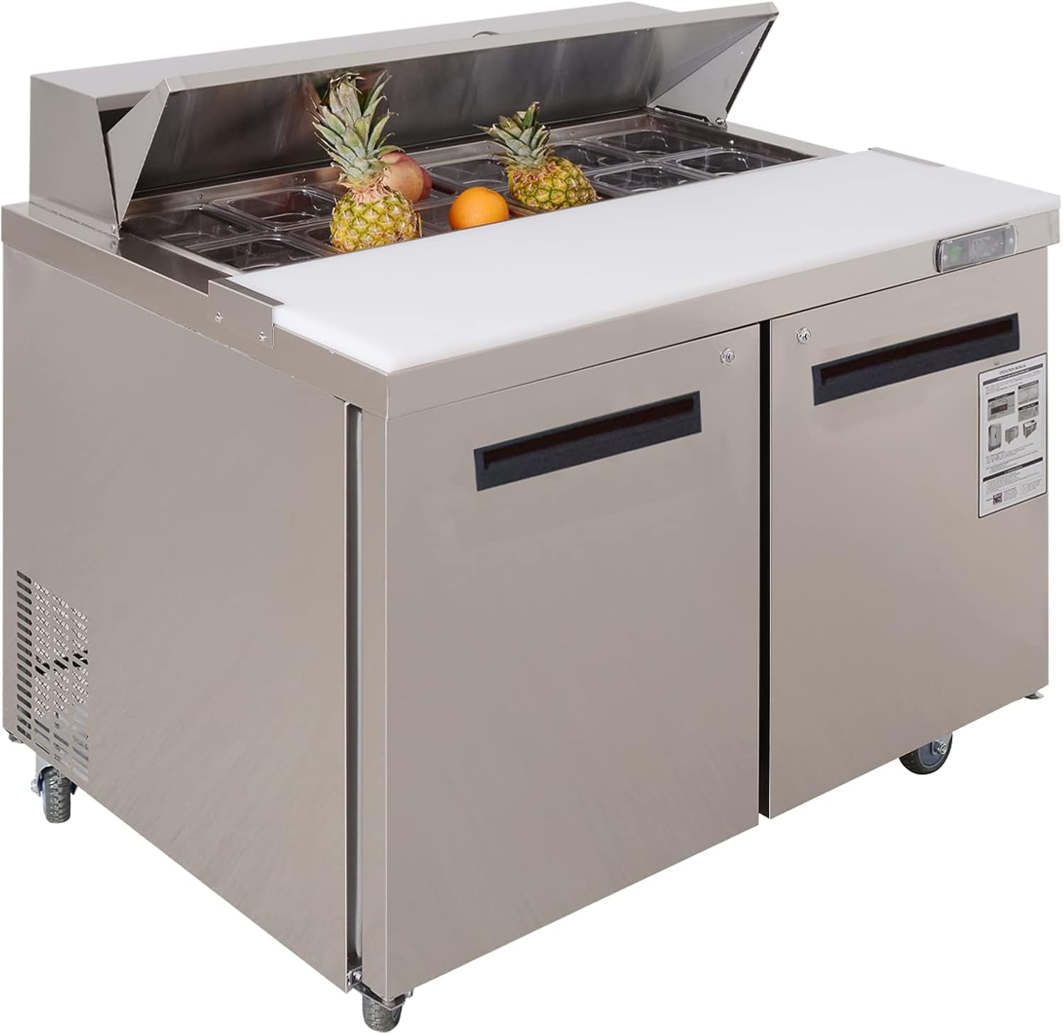 48 Inch Sandwich Prep Table Fridge